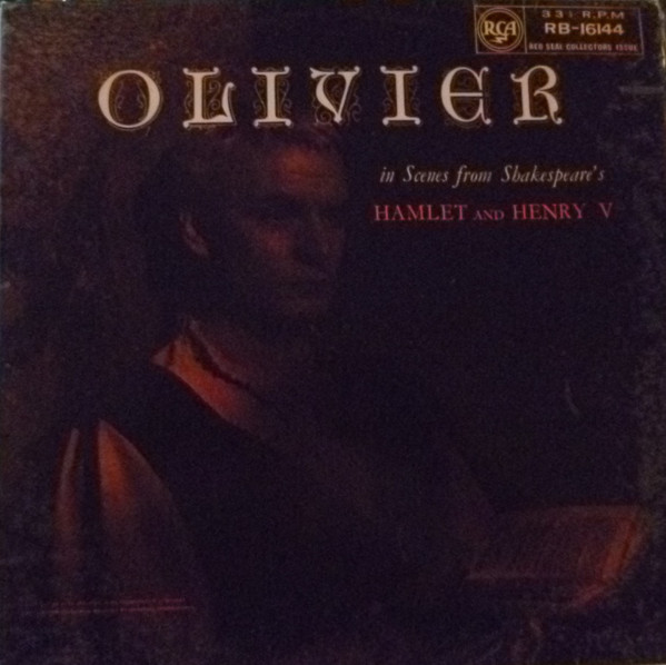 Laurence Olivier - In Scenes From Shakespreare's Hamlet And Henry V - U image 1