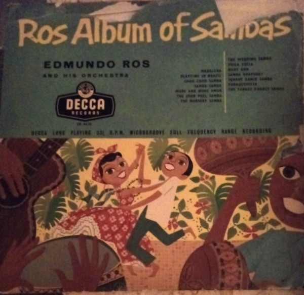 Edmundo Ros & His Or - Ros Album Of Sambas - Used Vinyl Record image 1