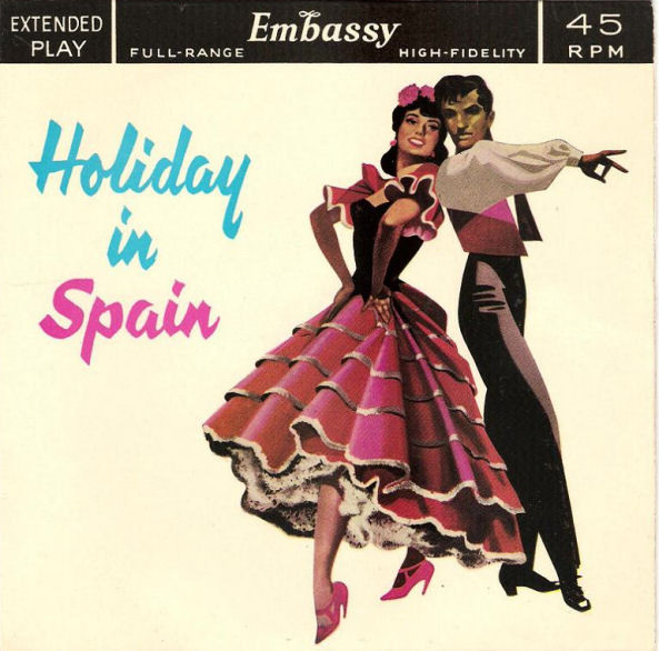 Various - Holiday In Spain - Used Vinyl Record 7" image 1