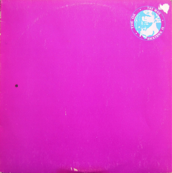 Who - Ox - Backtrack 14 - Used Vinyl Record image 1