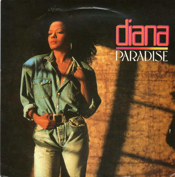 Diana Ross - Paradise - Used Vinyl Record 7" image 1
