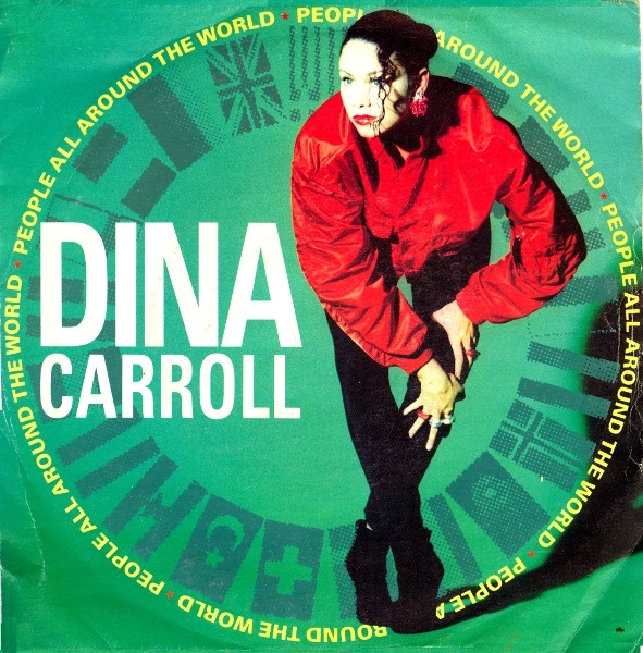 Dina Carroll - People All Around The World - Used Vinyl Record 7" image 1