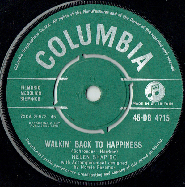 Walkin' Back To Happiness