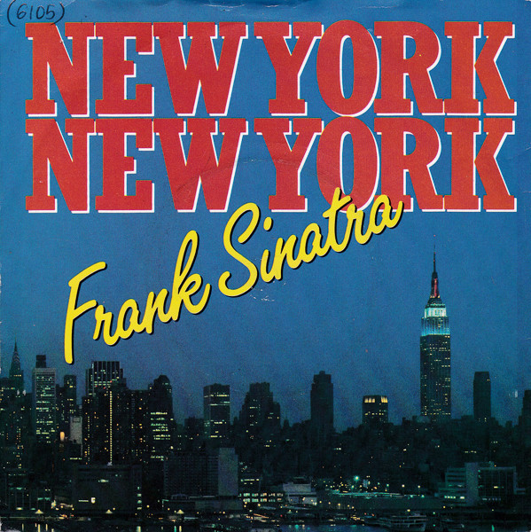 Frank Sinatra - me From New York, New York - Used Vinyl Record 7" image 1