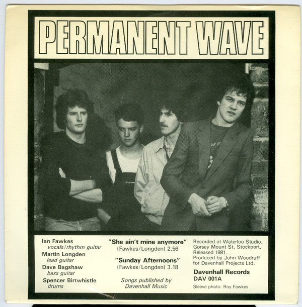 Permanent Wave - She Ain't Mine Anymore / Surfacing - Used Vinyl Record image 1