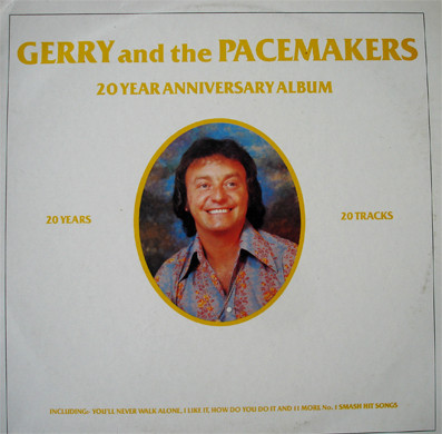 Gerry & The Pacemake - 20 Year Anniversary Album - Used Vinyl Record image 1