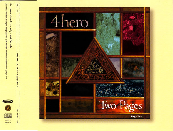 4 Hero - Two Pages (Page Two) - Used CD