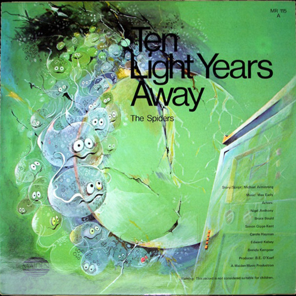 Maiden Theatre Compa - Ten Light Years Away / The Spiders - Used Vinyl image 1