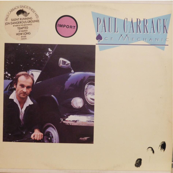 Paul Carrack - Ace Mechanic - Used Vinyl Record image 1