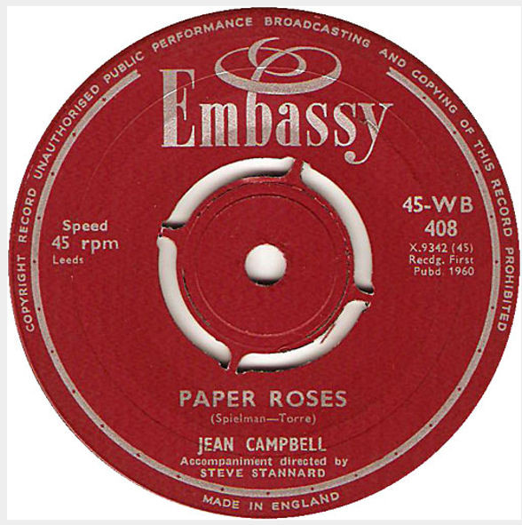 Paper Roses / Train Of Love