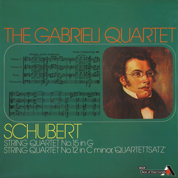 String Quartet No. 15 In G, String Quartet No. 12 In C Minor 'Quartettsatz'