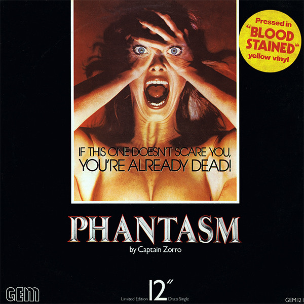 Captain Zorro - Phantasm - Used Vinyl Record 12" image 1