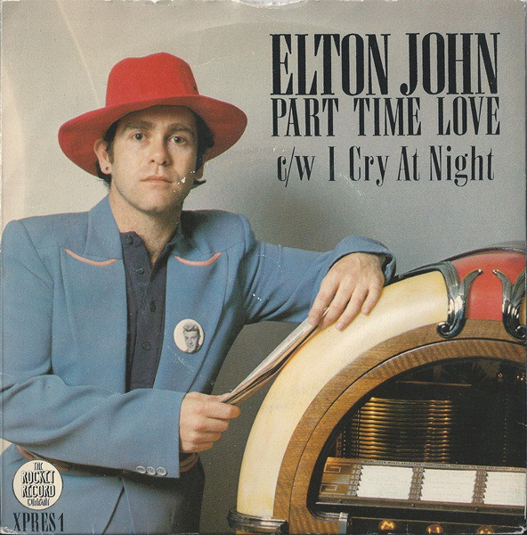 Elton John - Part Time Love - Used Vinyl Record 7" image 1