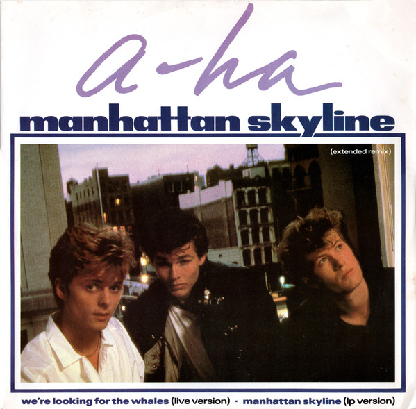 a-ha - Manhattan Skyline (Extended Remix) - Used Vinyl Record 12" image 1