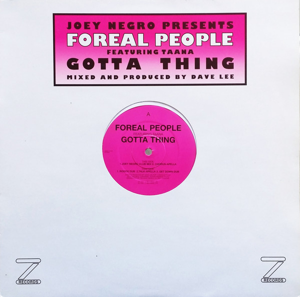 Joey Negro - Gotta Thing - Used Vinyl Record 12" image 1