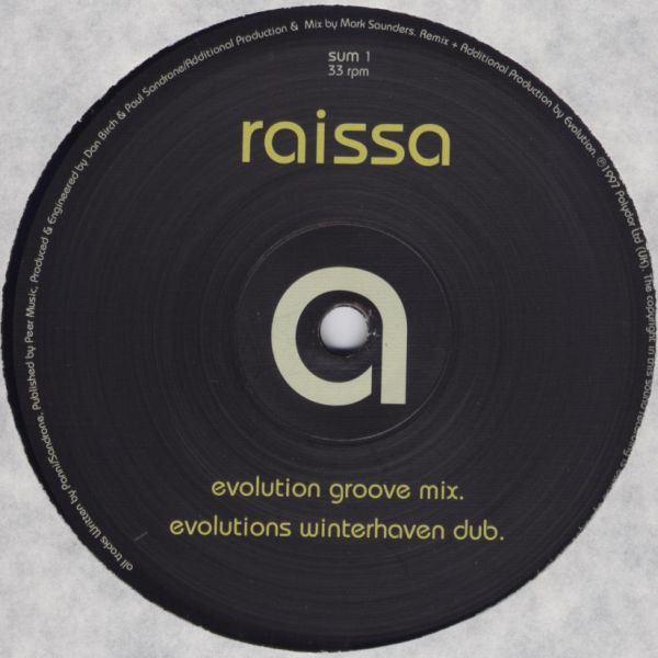 Raissa - Your Summertime - Used Vinyl Record 12" image 1