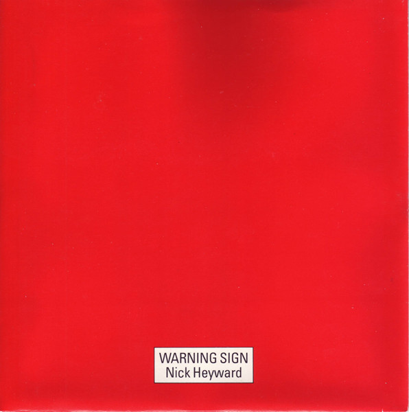 Nick Heyward - Warning Sign - Used Vinyl Record 7" image 1