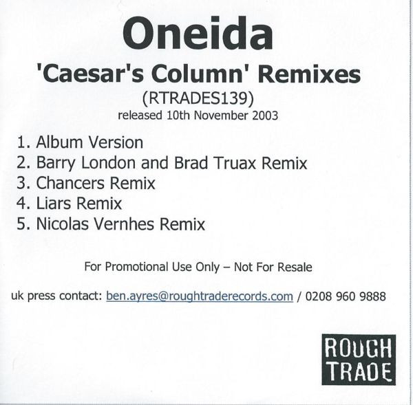 Caesar's Column (Remixes)