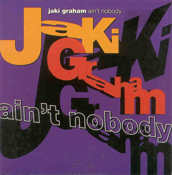 Jaki Graham - Ain't Nobody - Used Vinyl Record 12" image 1