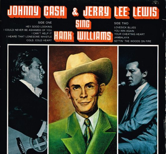Johnny Cash - &  Sing Hank Williams - Used Vinyl Record image 1