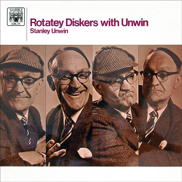 Stanley Unwin - Rotatey Diskers With Unwin - Used Vinyl Record image 1