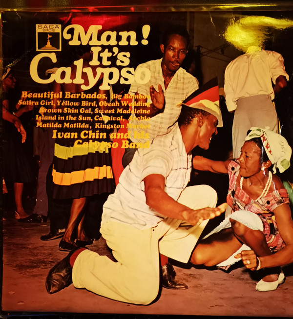 Ivan Chin And His Ca - Man! It's Calypso - Used Vinyl Record image 1
