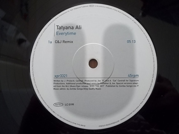 Tatyana Ali - Everytime - Used Vinyl Record 12" image 1