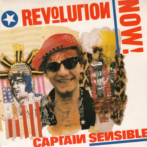 Captain Sensible - Revolution Now - Used Vinyl Record 7" image 1