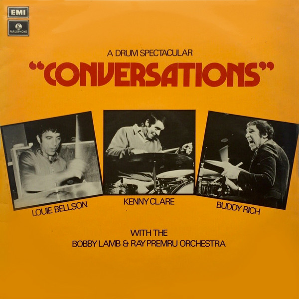 Buddy Rich - Conversations  - A Drum Spectacular - Used Vinyl Record image 1