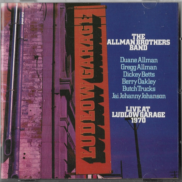 Allman Brothers Band - Live At Ludlow Garage 1970 - Used CD image 1