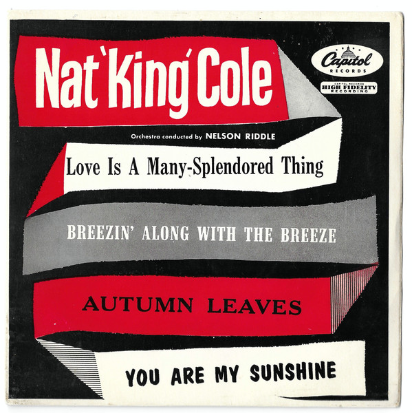 Nat King Cole - Nat 'King' Cole - Used Vinyl Record 7" image 1