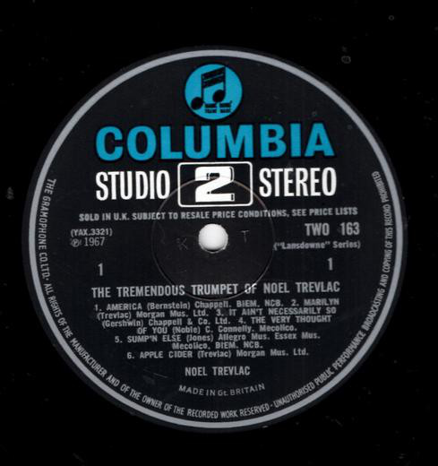 Noel Trevlac - Tremendous Trumpet Of - Used Vinyl Record image 1