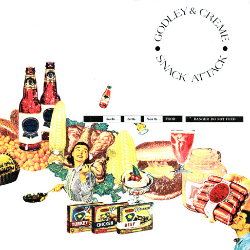 Godley & Creme - Snack Attack - Used Vinyl Record 7" image 1