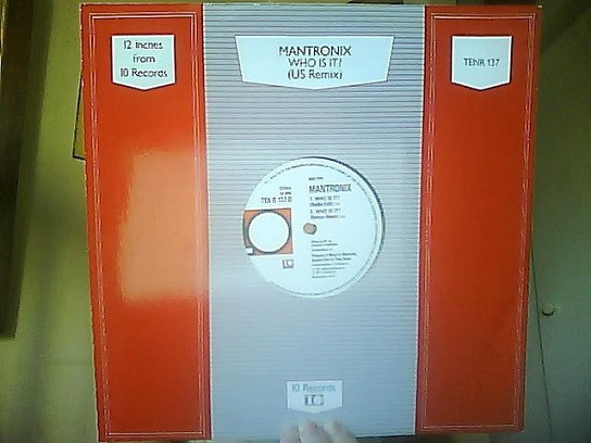Mantronix - Who Is It?  (US Remix) - Used Vinyl Record 12" image 1