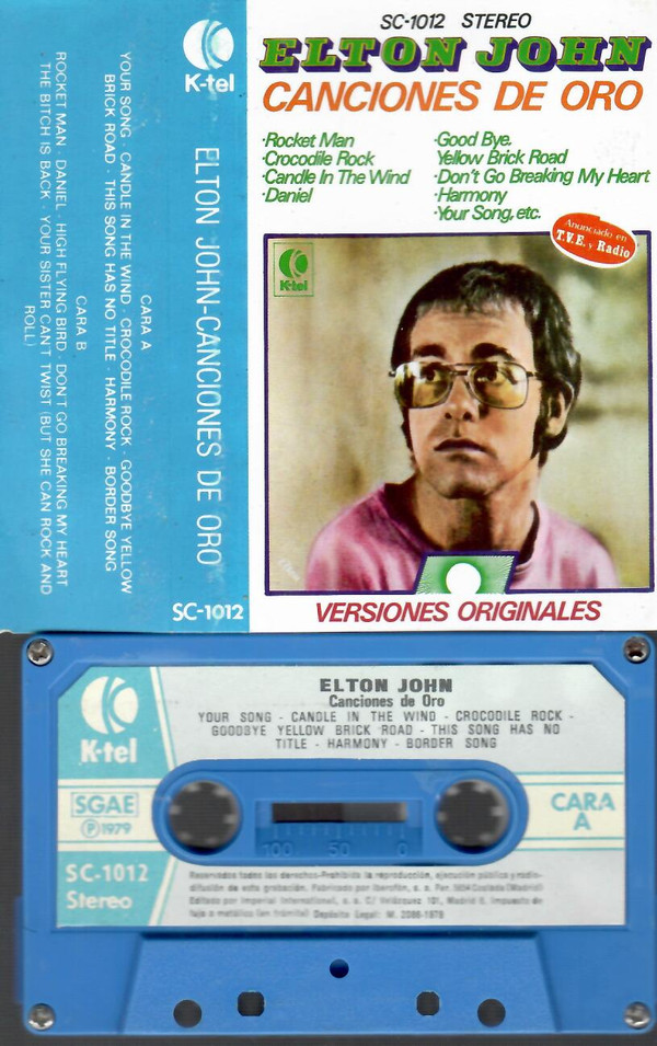 Elton John - Canciones De Oro - Used Cassette