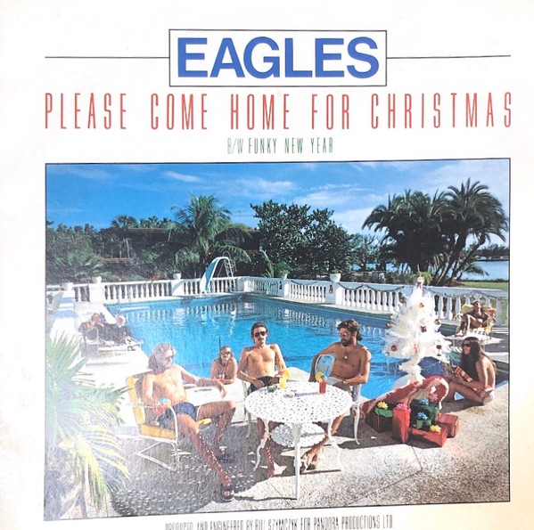 Eagles - Please Come Home For Christmas - Used Vinyl Record 7" image 1