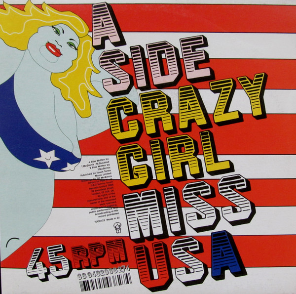Crazy Girl - Miss USA - Used Vinyl Record 7" image 1