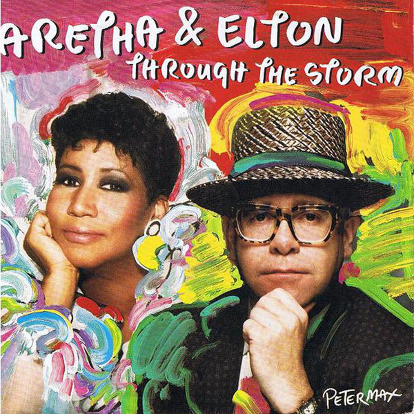 Aretha Franklin - Through The Storm - Used Vinyl Record 7" image 1