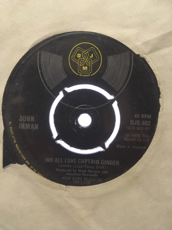 John Inman - Are You Being Served Sir? - Used Vinyl Record 7" image 1