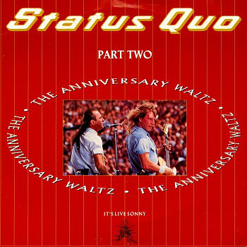 Status Quo - Anniversary Waltz (Part Two) - Used Vinyl Record 7" image 1