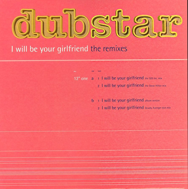 Dubstar - I Will Be Your Girlfriend - The Remixes - Used Vinyl R image 1