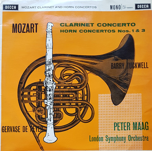 Clarinet Concerto / Horn Concertos Nos. 1 & 3