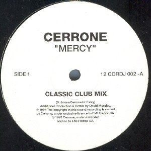 Cerrone - Mercy - Used Vinyl Record 12" image 1