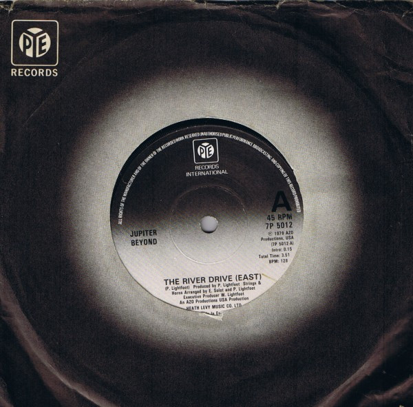 Jupiter Beyond - River Drive - Used Vinyl Record 7" image 1
