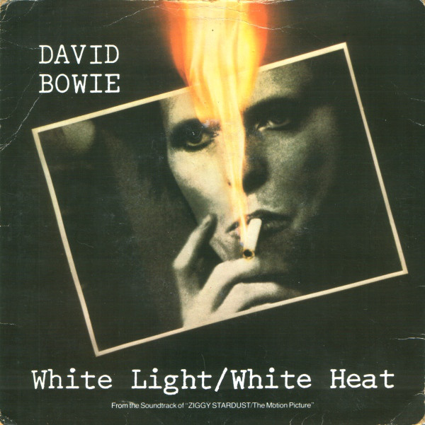 David Bowie - White Light/White Heat - Used Vinyl Record 7" image 1