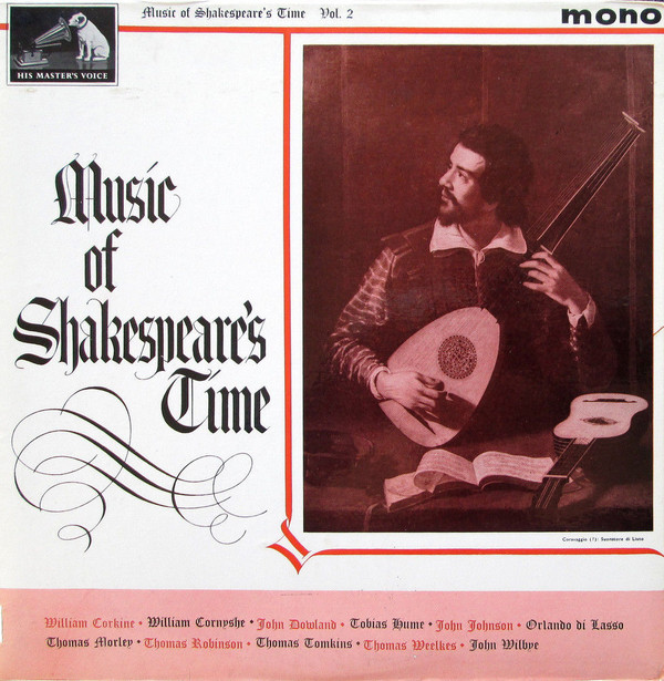 Various - Music Of Shakespeare's Time (Vol. 2) - Used Vinyl Record image 1
