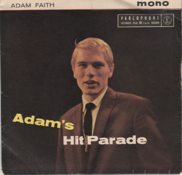 Adam Faith - Adam's Hit Parade - Used Vinyl Record 7" image 1