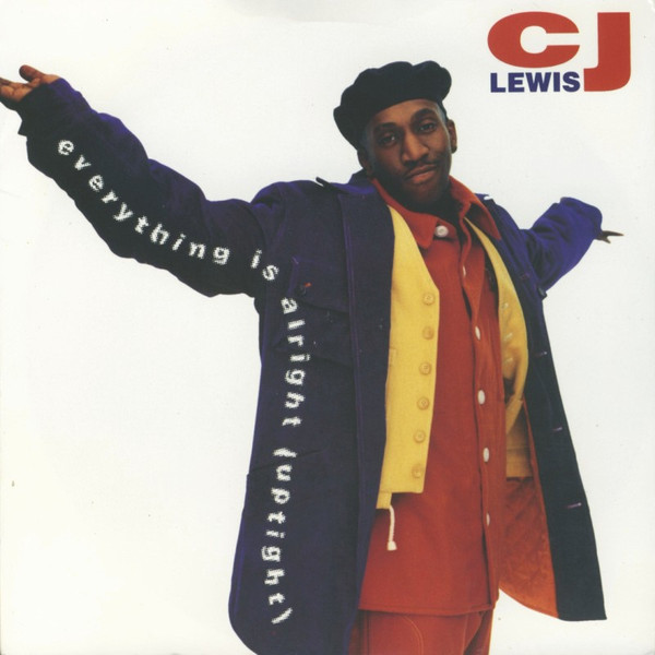 CJ Lewis - Everything Is Alright (Uptight) - Used Vinyl Record 7" image 1