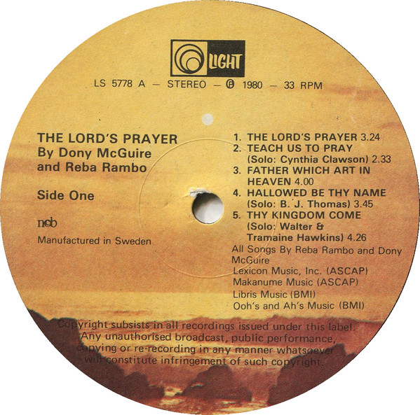 The Lord's Prayer - Teach Us To Pray