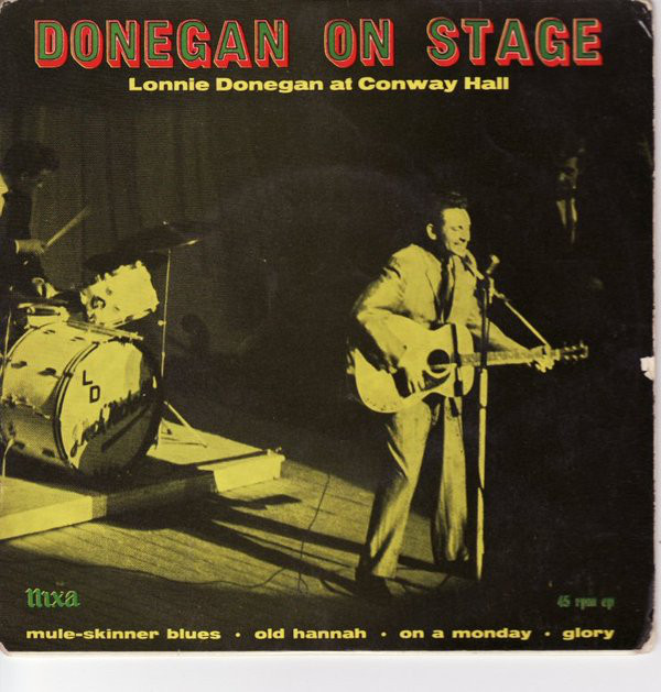 Lonnie Donegan's Ski - Donegan On Stage - Lonnie Donegan At Conway Hall image 1
